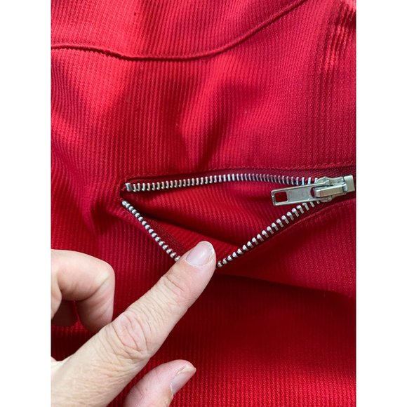 Vintage 90s Red Miniskirt - Picture 4 of 6